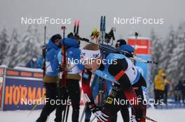 15.01.2021, Oberhof, Germany (GER): Johannes Thingnes Boe (NOR) -  IBU World Cup Biathlon, relay men, Oberhof (GER). www.nordicfocus.com. © Manzoni/NordicFocus. Every downloaded picture is fee-liable.