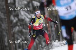 13.01.2021, Oberhof, Germany (GER): Johannes Thingnes Boe (NOR) -  IBU World Cup Biathlon, sprint men, Oberhof (GER). www.nordicfocus.com. © Manzoni/NordicFocus. Every downloaded picture is fee-liable.