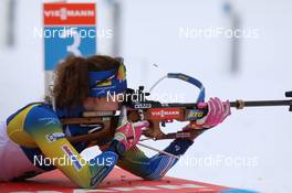 14.01.2021, Oberhof, Germany (GER): Hanna Oeberg (SWE) -  IBU World Cup Biathlon, sprint women, Oberhof (GER). www.nordicfocus.com. © Manzoni/NordicFocus. Every downloaded picture is fee-liable.