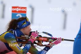 14.01.2021, Oberhof, Germany (GER): Hanna Oeberg (SWE) -  IBU World Cup Biathlon, sprint women, Oberhof (GER). www.nordicfocus.com. © Manzoni/NordicFocus. Every downloaded picture is fee-liable.