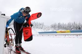 14.01.2021, Oberhof, Germany (GER): Anais Chevalier-Bouchet (FRA) -  IBU World Cup Biathlon, sprint women, Oberhof (GER). www.nordicfocus.com. © Manzoni/NordicFocus. Every downloaded picture is fee-liable.