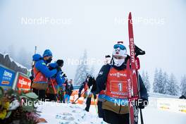 23.01.2021, Antholz, Italy (ITA): Sturla Holm Laegreid (NOR) -  IBU World Cup Biathlon, relay men, Antholz (ITA). www.nordicfocus.com. © Manzoni/NordicFocus. Every downloaded picture is fee-liable.