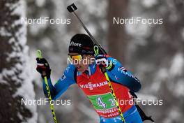 23.01.2021, Antholz, Italy (ITA): Quentin Fillon Maillet (FRA) -  IBU World Cup Biathlon, relay men, Antholz (ITA). www.nordicfocus.com. © Manzoni/NordicFocus. Every downloaded picture is fee-liable.