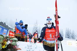 23.01.2021, Antholz, Italy (ITA): Sturla Holm Laegreid (NOR) -  IBU World Cup Biathlon, relay men, Antholz (ITA). www.nordicfocus.com. © Manzoni/NordicFocus. Every downloaded picture is fee-liable.