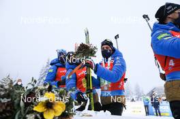 23.01.2021, Antholz, Italy (ITA): Quentin Fillon Maillet (FRA) -  IBU World Cup Biathlon, relay men, Antholz (ITA). www.nordicfocus.com. © Manzoni/NordicFocus. Every downloaded picture is fee-liable.