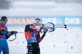 23.01.2021, Antholz, Italy (ITA): Johannes Thingnes Boe (NOR) -  IBU World Cup Biathlon, relay men, Antholz (ITA). www.nordicfocus.com. © Manzoni/NordicFocus. Every downloaded picture is fee-liable.