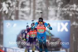 23.01.2021, Antholz, Italy (ITA): Quentin Fillon Maillet (FRA) -  IBU World Cup Biathlon, relay men, Antholz (ITA). www.nordicfocus.com. © Manzoni/NordicFocus. Every downloaded picture is fee-liable.