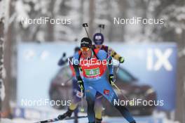 23.01.2021, Antholz, Italy (ITA): Quentin Fillon Maillet (FRA) -  IBU World Cup Biathlon, relay men, Antholz (ITA). www.nordicfocus.com. © Manzoni/NordicFocus. Every downloaded picture is fee-liable.