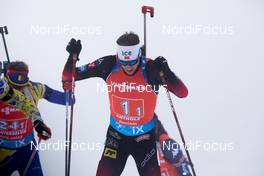 23.01.2021, Antholz, Italy (ITA): Sturla Holm Laegreid (NOR) -  IBU World Cup Biathlon, relay men, Antholz (ITA). www.nordicfocus.com. © Manzoni/NordicFocus. Every downloaded picture is fee-liable.