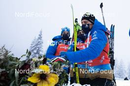 23.01.2021, Antholz, Italy (ITA): Quentin Fillon Maillet (FRA) -  IBU World Cup Biathlon, relay men, Antholz (ITA). www.nordicfocus.com. © Manzoni/NordicFocus. Every downloaded picture is fee-liable.