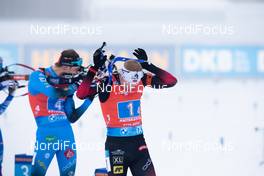 23.01.2021, Antholz, Italy (ITA): Johannes Thingnes Boe (NOR) -  IBU World Cup Biathlon, relay men, Antholz (ITA). www.nordicfocus.com. © Manzoni/NordicFocus. Every downloaded picture is fee-liable.