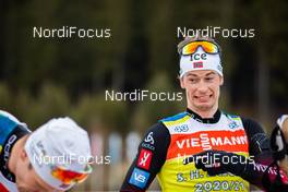 10.03.2021, Nove Mesto, Czech Republic (CZE): Sturla Holm Laegreid (NOR) - IBU World Cup Biathlon, training, Nove Mesto (CZE). www.nordicfocus.com. © Manzoni/NordicFocus. Every downloaded picture is fee-liable.