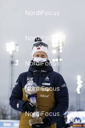 19.03.2021, Oestersund, Sweden, (SWE): Johannes Thingnes Boe (NOR) - IBU World Cup Biathlon, cups, Oestersund (SWE). www.nordicfocus.com. © Manzoni/NordicFocus. Every downloaded picture is fee-liable.