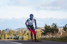 09.10.2021, Lavaze, Italy (ITA): Johannes Thingnes Boe (NOR) - Biathlon training, Lavaze (ITA). www.nordicfocus.com. © Vanzetta/NordicFocus. Every downloaded picture is fee-liable.