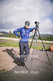 01.10.2021, Lavaze, Italy (ITA): Andrea Zattoni (ITA) - Biathlon training, Lavaze (ITA). www.nordicfocus.com. © Modica/NordicFocus. Every downloaded picture is fee-liable. 