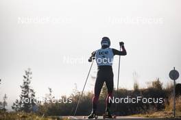 09.10.2021, Lavaze, Italy (ITA): Johannes Thingnes Boe (NOR) - Biathlon training, Lavaze (ITA). www.nordicfocus.com. © Vanzetta/NordicFocus. Every downloaded picture is fee-liable.