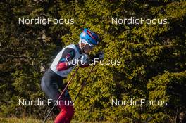 09.10.2021, Lavaze, Italy (ITA): Johannes Thingnes Boe (NOR) - Biathlon training, Lavaze (ITA). www.nordicfocus.com. © Vanzetta/NordicFocus. Every downloaded picture is fee-liable.