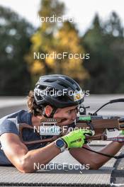 29.09.2021, Font-Romeu, France (FRA): Julia Simon (FRA) - Biathlon training, Font-Romeu (FRA). www.nordicfocus.com. © Leo Authamayou/NordicFocus. Every downloaded picture is fee-liable.