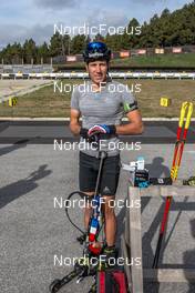 29.09.2021, Font-Romeu, France (FRA): Quentin Fillon Maillet (FRA) - Biathlon training, Font-Romeu (FRA). www.nordicfocus.com. © Leo Authamayou/NordicFocus. Every downloaded picture is fee-liable.