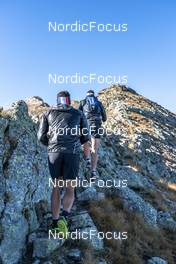 26.09.2021, Font-Romeu, France (FRA): Quentin Fillon Maillet (FRA) - Biathlon training, Font-Romeu (FRA). www.nordicfocus.com. © Leo Authamayou/NordicFocus. Every downloaded picture is fee-liable.