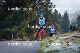 09.10.2021, Lavaze, Italy (ITA): Johannes Thingnes Boe (NOR) - Biathlon training, Lavaze (ITA). www.nordicfocus.com. © Vanzetta/NordicFocus. Every downloaded picture is fee-liable.