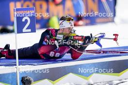 17.02.2021, Pokljuka, Slovenia (SLO): Sturla Holm Laegreid (NOR) - IBU World Championships Biathlon, individual men, Pokljuka (SLO). www.nordicfocus.com. © Thibaut/NordicFocus. Every downloaded picture is fee-liable.