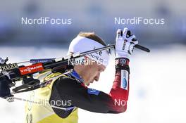 17.02.2021, Pokljuka, Slovenia (SLO): Johannes Thingnes Boe (NOR) - IBU World Championships Biathlon, individual men, Pokljuka (SLO). www.nordicfocus.com. © Manzoni/NordicFocus. Every downloaded picture is fee-liable.