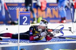 17.02.2021, Pokljuka, Slovenia (SLO): Johannes Thingnes Boe (NOR) - IBU World Championships Biathlon, individual men, Pokljuka (SLO). www.nordicfocus.com. © Thibaut/NordicFocus. Every downloaded picture is fee-liable.