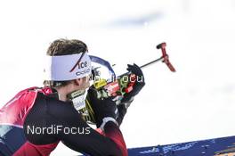 17.02.2021, Pokljuka, Slovenia (SLO): Sturla Holm Laegreid (NOR) - IBU World Championships Biathlon, individual men, Pokljuka (SLO). www.nordicfocus.com. © Manzoni/NordicFocus. Every downloaded picture is fee-liable.