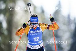 16.02.2021, Pokljuka, Slovenia (SLO): Franziska Preuss (GER) - IBU World Championships Biathlon, individual women, Pokljuka (SLO). www.nordicfocus.com. © Thibaut/NordicFocus. Every downloaded picture is fee-liable.