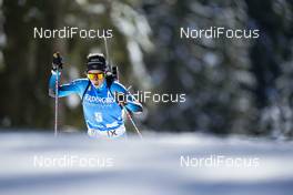 16.02.2021, Pokljuka, Slovenia (SLO): Anais Chevalier-Bouchet (FRA) - IBU World Championships Biathlon, individual women, Pokljuka (SLO). www.nordicfocus.com. © Thibaut/NordicFocus. Every downloaded picture is fee-liable.