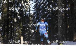 16.02.2021, Pokljuka, Slovenia (SLO): Anais Chevalier-Bouchet (FRA) - IBU World Championships Biathlon, individual women, Pokljuka (SLO). www.nordicfocus.com. © Manzoni/NordicFocus. Every downloaded picture is fee-liable.