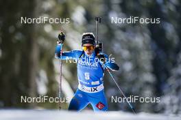 16.02.2021, Pokljuka, Slovenia (SLO): Anais Chevalier-Bouchet (FRA) - IBU World Championships Biathlon, individual women, Pokljuka (SLO). www.nordicfocus.com. © Thibaut/NordicFocus. Every downloaded picture is fee-liable.