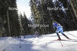 16.02.2021, Pokljuka, Slovenia (SLO): Anais Chevalier-Bouchet (FRA) - IBU World Championships Biathlon, individual women, Pokljuka (SLO). www.nordicfocus.com. © Manzoni/NordicFocus. Every downloaded picture is fee-liable.