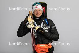 10.02.2021, Pokljuka, Slovenia (SLO): Johannes Thingnes Boe (NOR) - IBU World Championships Biathlon, medals, Pokljuka (SLO). www.nordicfocus.com. © Manzoni/NordicFocus. Every downloaded picture is fee-liable.