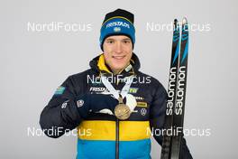 10.02.2021, Pokljuka, Slovenia (SLO): Sebastian Samuelsson (SWE) - IBU World Championships Biathlon, medals, Pokljuka (SLO). www.nordicfocus.com. © Manzoni/NordicFocus. Every downloaded picture is fee-liable.