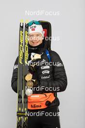 10.02.2021, Pokljuka, Slovenia (SLO): Johannes Thingnes Boe (NOR) - IBU World Championships Biathlon, medals, Pokljuka (SLO). www.nordicfocus.com. © Manzoni/NordicFocus. Every downloaded picture is fee-liable.