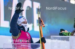 13.02.2021, Pokljuka, Slovenia (SLO): Tiril Eckhoff (NOR) - IBU World Championships Biathlon, sprint women, Pokljuka (SLO). www.nordicfocus.com. © Thibaut/NordicFocus. Every downloaded picture is fee-liable.