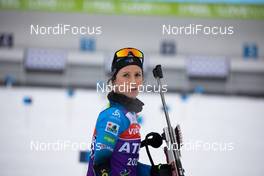 09.02.2021, Pokljuka, Slovenia (SLO): Anais Chevalier-Bouchet (FRA) - IBU World Championships Biathlon, training, Pokljuka (SLO). www.nordicfocus.com. © Manzoni/NordicFocus. Every downloaded picture is fee-liable.