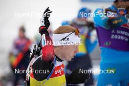 09.02.2021, Pokljuka, Slovenia (SLO): Johannes Thingnes Boe (NOR) - IBU World Championships Biathlon, training, Pokljuka (SLO). www.nordicfocus.com. © Manzoni/NordicFocus. Every downloaded picture is fee-liable.