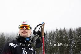 09.02.2021, Pokljuka, Slovenia (SLO): Sturla Holm Laegreid (NOR) - IBU World Championships Biathlon, training, Pokljuka (SLO). www.nordicfocus.com. © Manzoni/NordicFocus. Every downloaded picture is fee-liable.