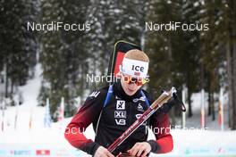 09.02.2021, Pokljuka, Slovenia (SLO): Johannes Thingnes Boe (NOR) - IBU World Championships Biathlon, training, Pokljuka (SLO). www.nordicfocus.com. © Manzoni/NordicFocus. Every downloaded picture is fee-liable.