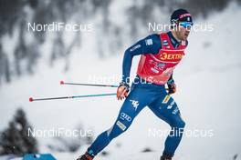 01.01.2021 Val Mustair, Switzerland (SUI): Federico Pellegrino (ITA) - FIS world cup cross-country, tour de ski, individual sprint, Val Mustair (SUI). www.nordicfocus.com. © Modica/NordicFocus. Every downloaded picture is fee-liable.