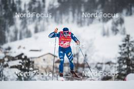 01.01.2021 Val Mustair, Switzerland (SUI): Federico Pellegrino (ITA) - FIS world cup cross-country, tour de ski, individual sprint, Val Mustair (SUI). www.nordicfocus.com. © Modica/NordicFocus. Every downloaded picture is fee-liable.