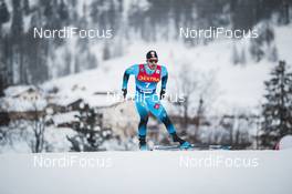 01.01.2021 Val Mustair, Switzerland (SUI): Richard Jouve (FRA) - FIS world cup cross-country, tour de ski, individual sprint, Val Mustair (SUI). www.nordicfocus.com. © Modica/NordicFocus. Every downloaded picture is fee-liable.