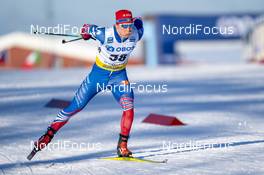 06.02.2021, Ulricehamn, Sweden (SWE): Alfred Buskqvist (SWE) - FIS world cup cross-country, individual sprint, Ulricehamn (SWE). www.nordicfocus.com. © Thibaut/NordicFocus. Every downloaded picture is fee-liable.