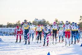 30.01.2021, Falun, Sweden (SWE): Katharina Hennig (GER), Rosie Brennan (USA), Teresa Stadlober (AUT) - FIS world cup cross-country, 10km women, Falun (SWE). www.nordicfocus.com. © Thibaut/NordicFocus. Every downloaded picture is fee-liable.