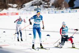 25.02.2021, Oberstdorf, Germany (GER): Anamarija Lampic (SLO), Maiken Caspersen Falla (NOR), (l-r) - FIS nordic world ski championships cross-country, individual sprint, Oberstdorf (GER). www.nordicfocus.com. © Modica/NordicFocus. Every downloaded picture is fee-liable.