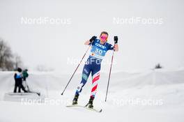 27.02.2021, Oberstdorf, Germany (GER): Katharine Ogden (USA) - FIS nordic world ski championships cross-country, skiathlon women, Oberstdorf (GER). www.nordicfocus.com. © Modica/NordicFocus. Every downloaded picture is fee-liable.