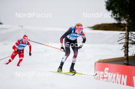 27.02.2021, Oberstdorf, Germany (GER): Teresa Stadlober (AUT) - FIS nordic world ski championships cross-country, skiathlon women, Oberstdorf (GER). www.nordicfocus.com. © Modica/NordicFocus. Every downloaded picture is fee-liable.